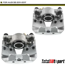 2x Disc Brake Caliper without Bracket for Audi S5 2011-2017 Front Left & Right