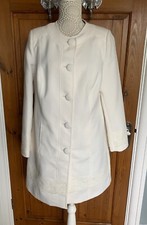 Ladies Lightweight Coat By Joanna Hope Ivory Size Uk14