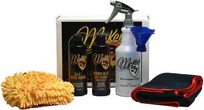 McKee's 37 Hydro Blue Concentrate Wash & Coat Kit (6-Piece) - car auto