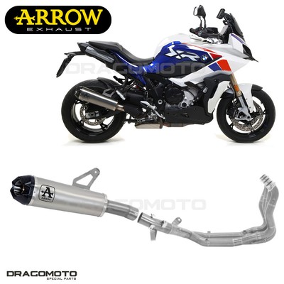BMW S 1000 XR 2020-2021 Full exhaust ARROW WORKS Titanium CC