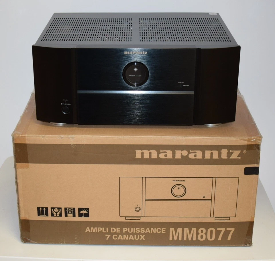 Marantz MM8077 7-Kanal-Endstufe Top Zustand 7 x 150W schwarz OVP