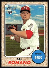 2017 Topps Heritage Sal Romano  Rookie  #622 Cincinnati Reds