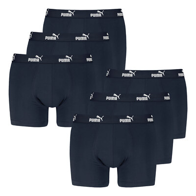 6er Pack PUMA Herren Boxershorts Unterhosen Shorts Promo Boxer S M L XL