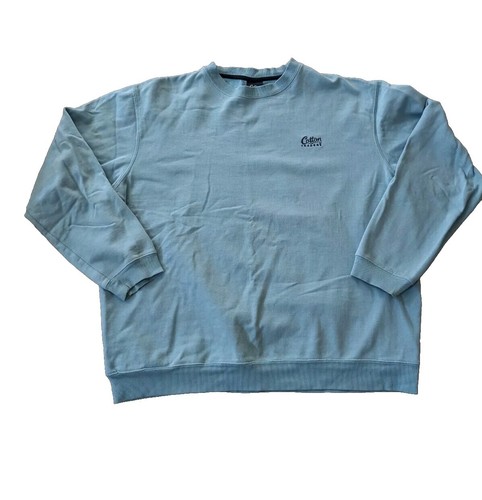 YOKE YK22SS0356S 22SS BUSHY COTTON CREW NECK 3 Blue KNIT SWEATER