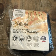 Allegro Surgical Weight Compression Thigh High Size XL ALG 207 Black