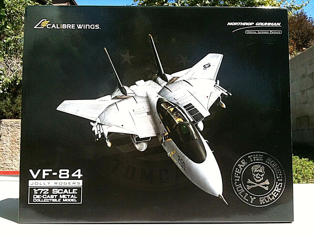 Calibre Wings F-14A Tomcat USN FV-84 Jolly Rogers, AJ200 Calibre Wings F-14A Tomcat USN FV-84 Jolly Rogers, AJ200