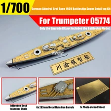 1/700 German Admiral Graf Spee 1939 Battleship Upgrade Set for Trumpeter 05774
