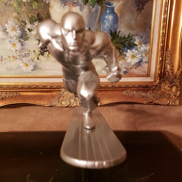 Bowen Designs Silver Surfer Statue Action Post Edition Marvel Fantastic
