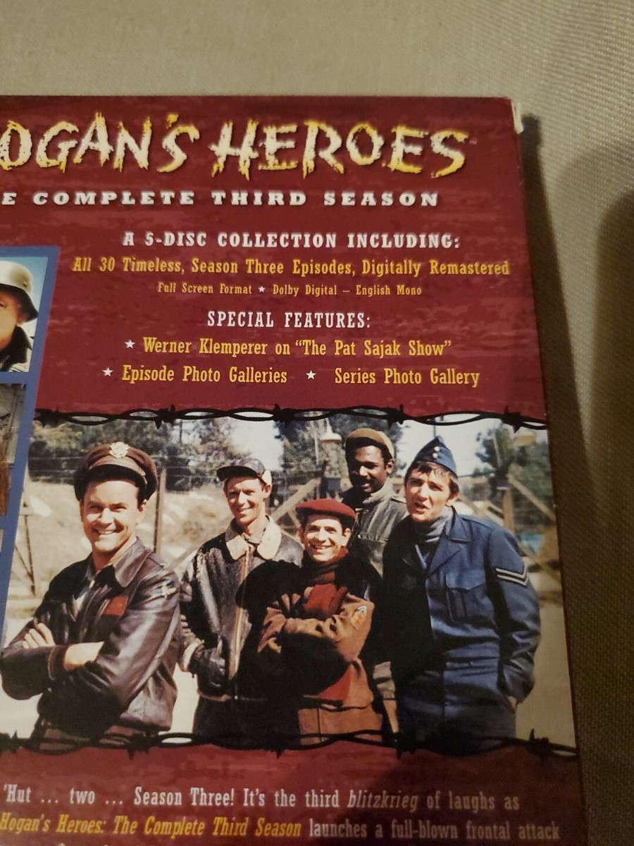 Hogan's Heroes: The Complete Third Season (DVD) Preowned