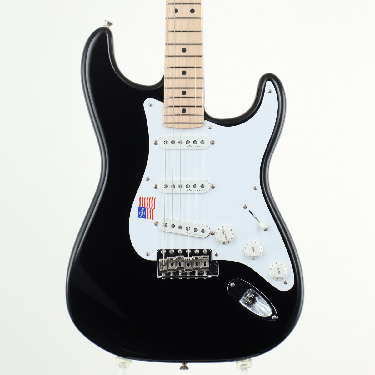 Fender USA Eric Clapton Strat Vintage Noiseless Pickups Black [SN 