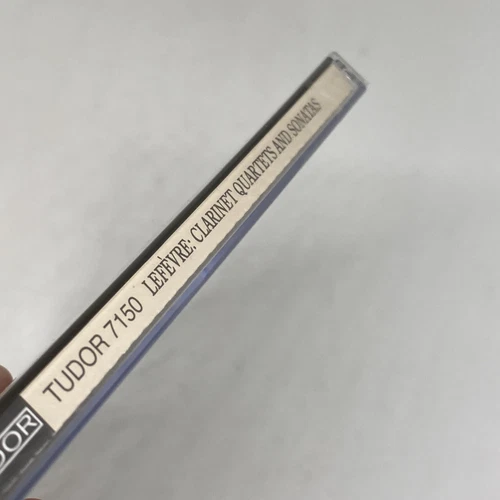 J.X. Lefevre Quators et Sonates Pour Clarinette Eduard Brunner CD - Picture 3 of 5