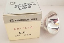New Old Stock NOS  GE Projector Projection Multi-mirror Lamp 24v 200 watt