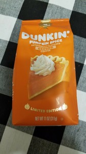Dunkin Donuts Pumpkin Spice Ground Coffee 11oz Bag Limited Edition Fast Ship 881334001471 Ebay