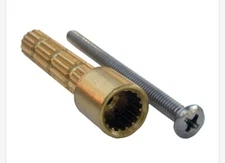 LASCO 03-1779 SAYCO GERBER MALE BY FEMALE STEM EXTENSION 3"/0.55" X 0.55" X 3"