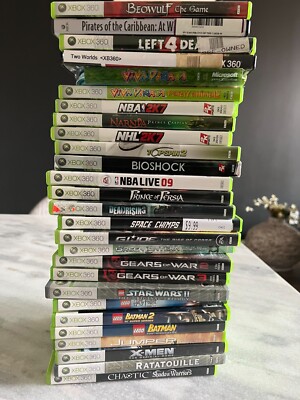 Microsoft XBOX 360 One PS2 PS3 PC Games Lot Tested Pick Choose Save on multiple!