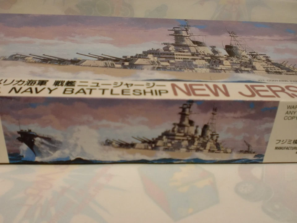 FUJIMI 1/700 - NAVE U.S. NAVY BATTLESHIP NEW JERSEY - 44111 - Immagine 2 di 2