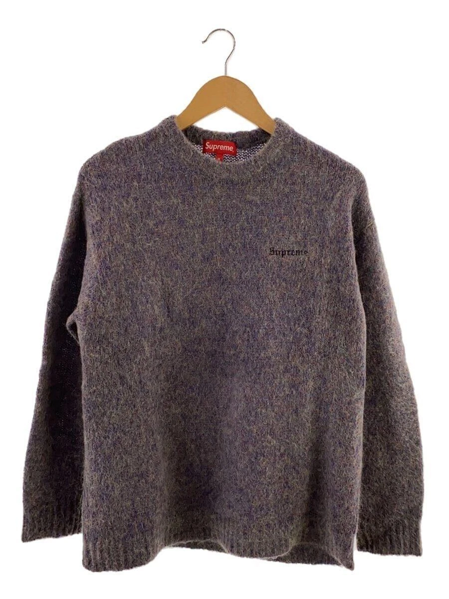 Pull tricot Supreme 22aw (nylon épais moyen violet couleur unie Occasion
