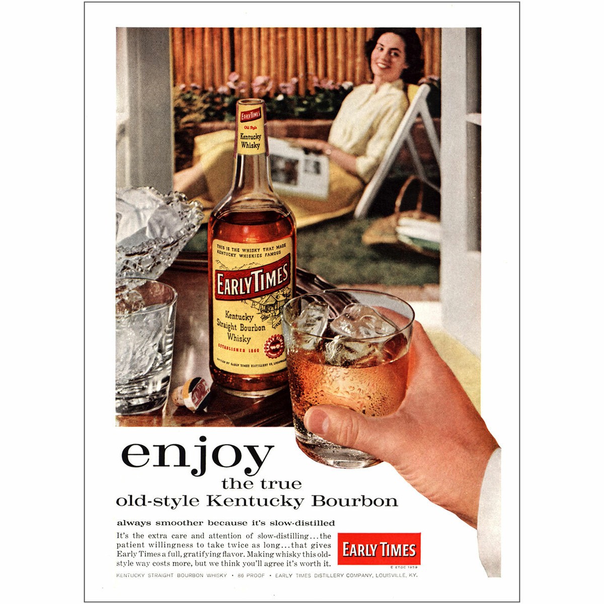 ウイスキー Early Times Kentucky Whisky Old Style Early Times Old Style Kentucky Bourbon Whiskey