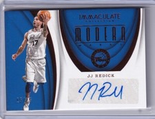 2018-19 Panini Immaculate Modern Marks RED Auto #Mk-JJR JJ Redick #15/25