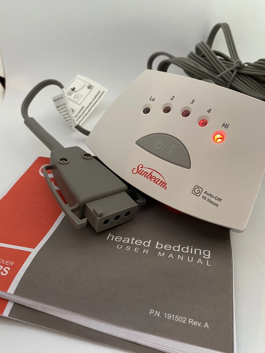 Sunbeam Holmes 3 Prong Electric Blanket Controller P/N 191336 Style Y85  Power sp | eBay
