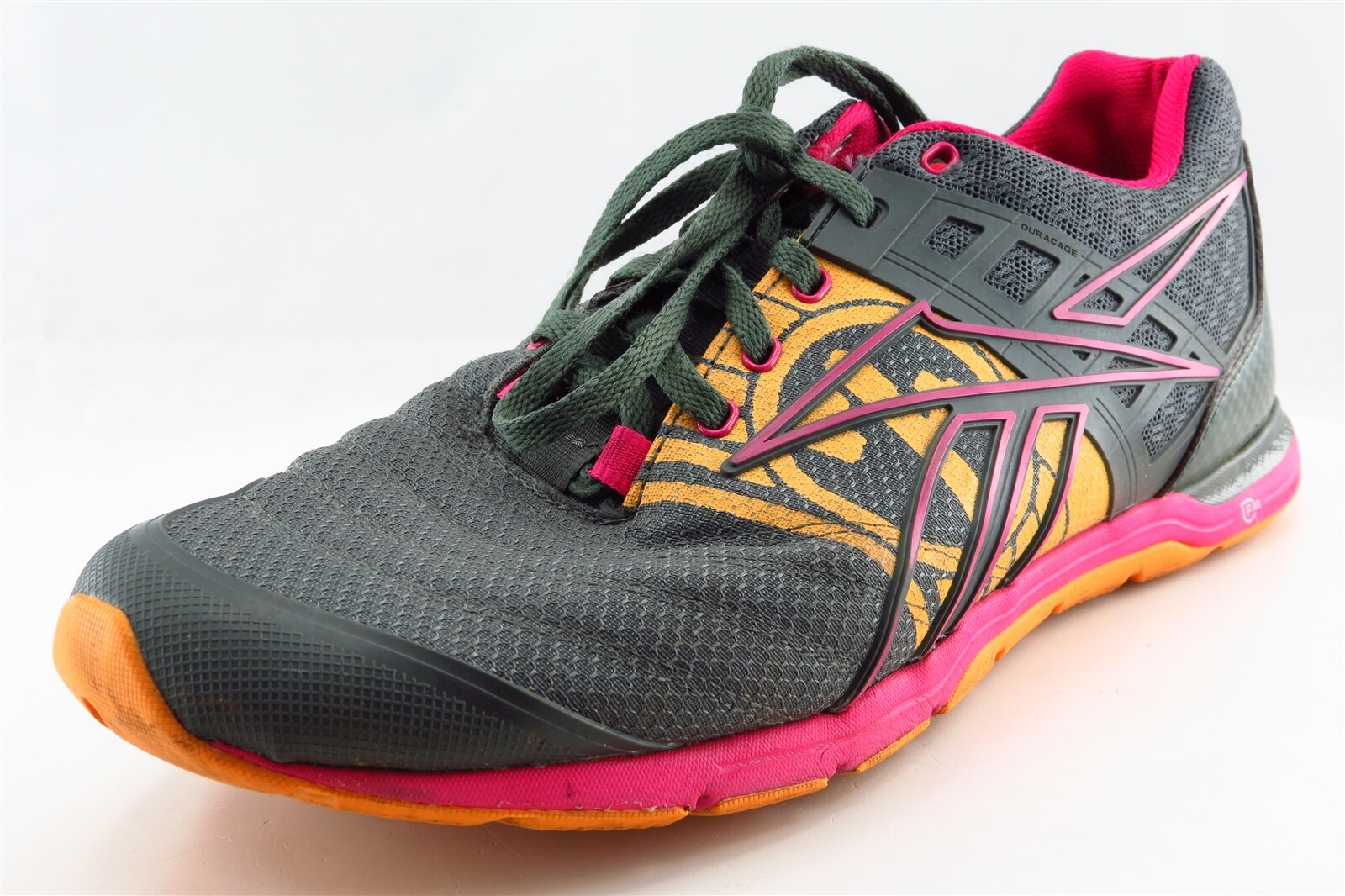 Reebok Crossfit  Cross Training Shoes Gray Fabric Women9Medium