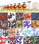 Czech Glass Multi-faceted Round ball spaced Loose Beads 3mm 4mm 6mm 8mm 10mm