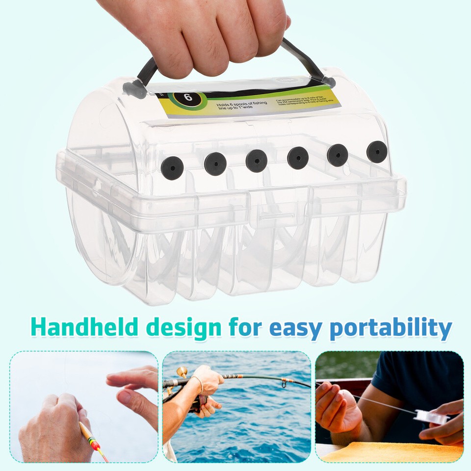 4pcs Fishing Line Holder Fishing Line Organizer Fishing Leader Holder