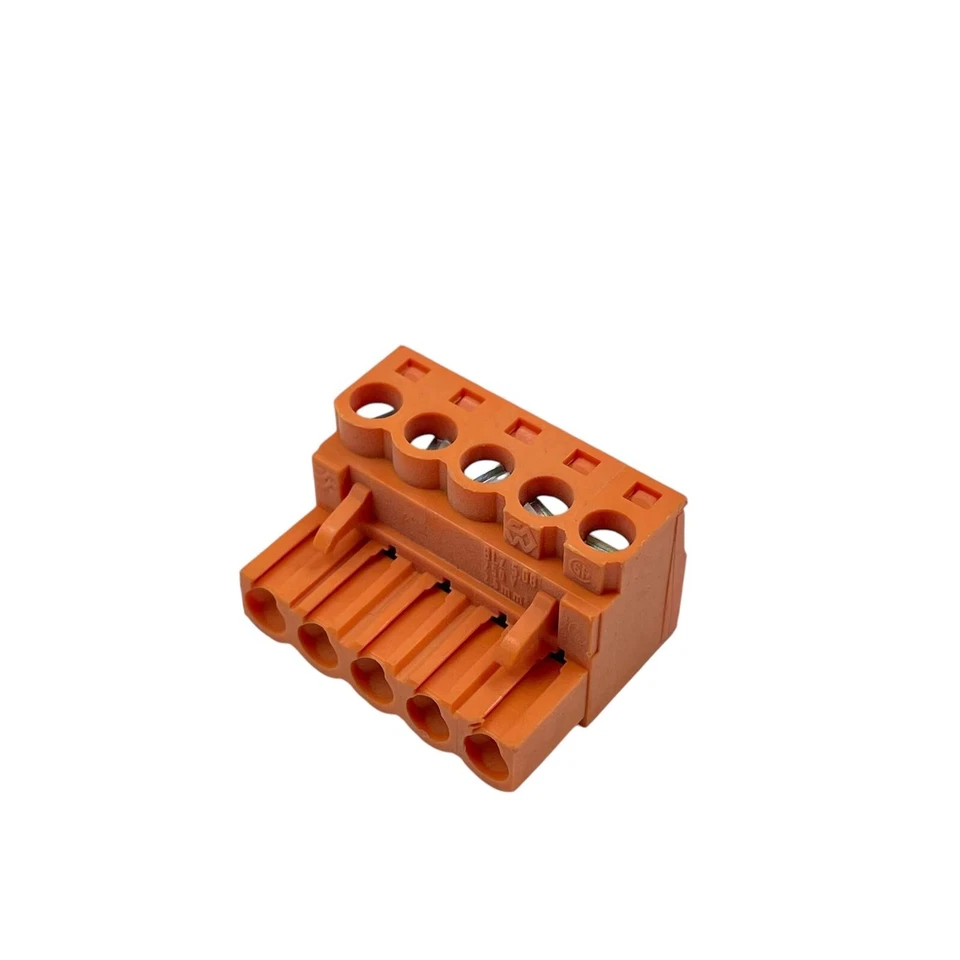 5X Pcs WeidMuller 1526760000 Pluggable Terminal Block, 5 Contact, 26-12AWG - Image 2 of 4