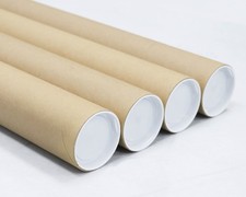 Mailing Tubes with Caps, 3 inch x 18 inch 4 Pack  MagicWater Supply