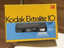 1978 Kodak Ektralite 10 camera, with Original Box Clean Untested