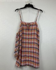 NWT Urban Outfitters Women's Multicolor Cold Shoulder Sleeve Mini Dress Size S