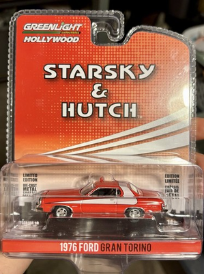#ad #ad Greenlight Hollywood 1976 Ford Gran Torino Starsky amp; Hutch 1:64 Collectible $13.85