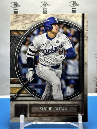 2025 Topps Museum Collection #1 Shohei Ohtani Los Angeles Dodgers Base