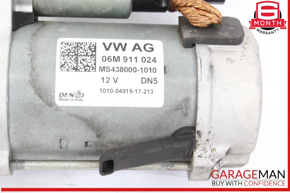 Motor de arranque 16-24 Audi A6 Q7 Denso 06M911024 OEM Foto 4 de 4