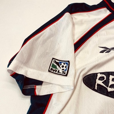 Vintage Reebok MLS 1998-1999 New England Revolution Soccer Jersey