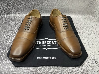 Thursday Boot Company Herren Braun Executive Schuhe Größe US 7,5