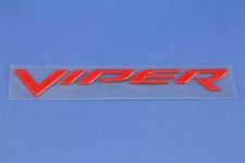 Genuine Mopar Viper Decal Rear Fascia Wn73wrrac Genuine Mopar Viper Decal Rear Fascia Wn73wrrac
