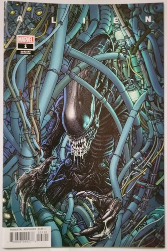 ALIEN #1 Steve McNiven 1:50 RATIO VARIANT MARVEL COMICS 2021 1st Printing NM
