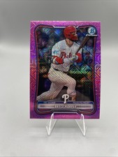 2026 Bowman Chrome #7 Bryce Harper Mojo Refractor /199 Pink