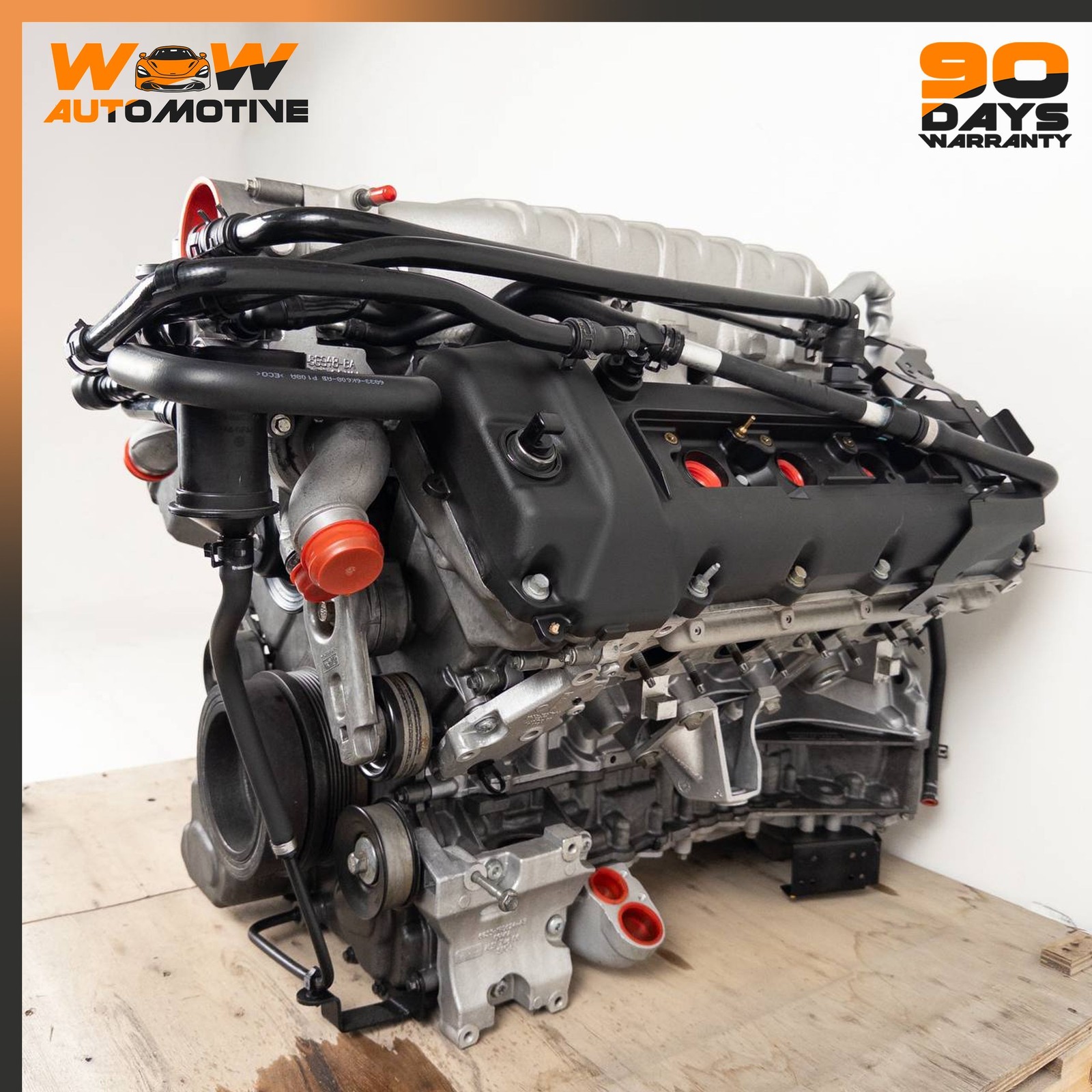 06-08 ASTON MARTIN V8 VANTAGE RWD 4.3L V8 MANUAL ENGINE MOTOR ASSEMBLY OEM