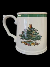 Spode England Christmas Tree Coffee Tea Mug S3324A 4.25 inches tall, Excellent