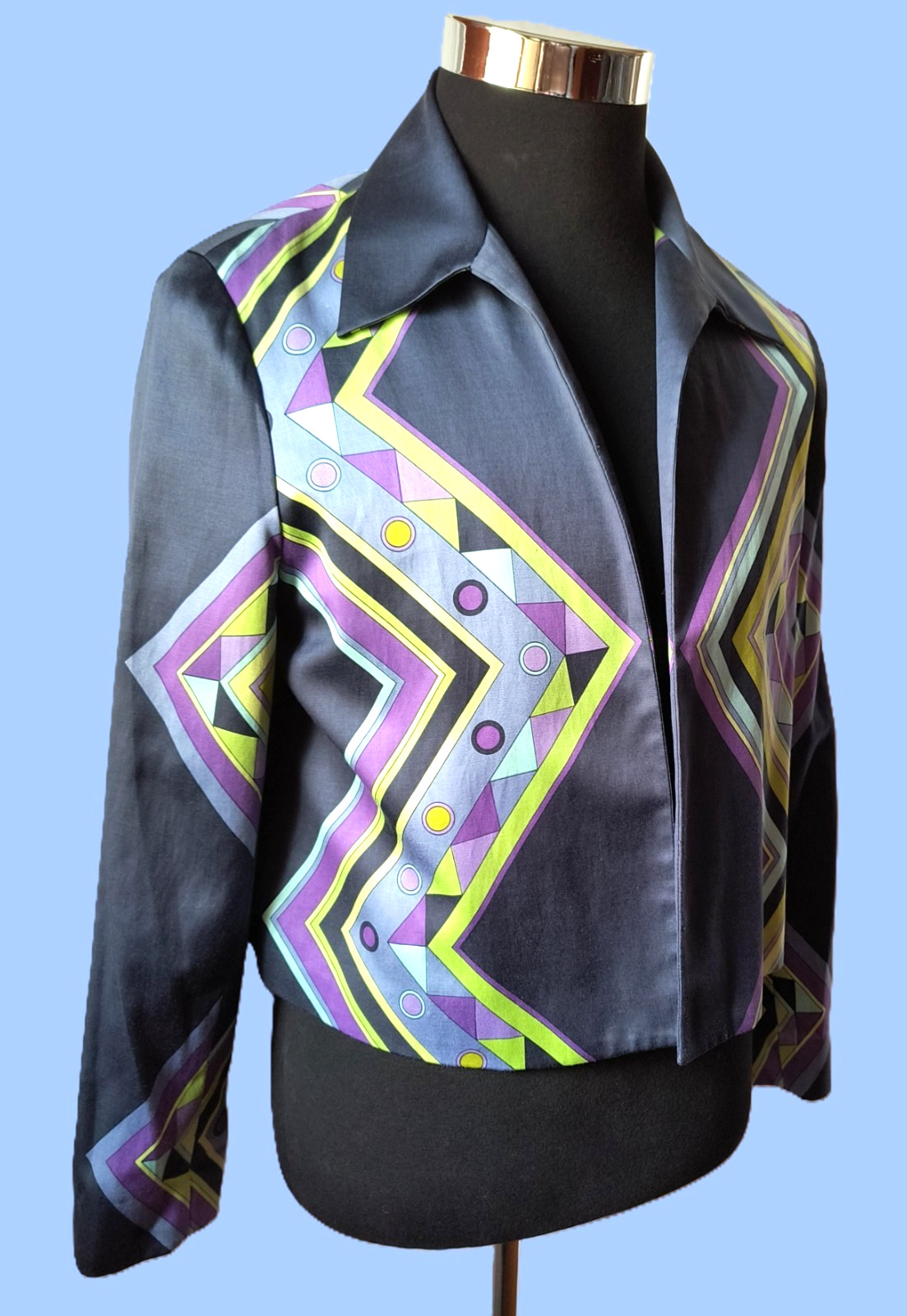 Infinity Studio Silk Blend Short Jacket Women's S… - image 4