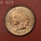 1890 Indian Head Cent "CH BU RB" *Free S/H After 1st Item*