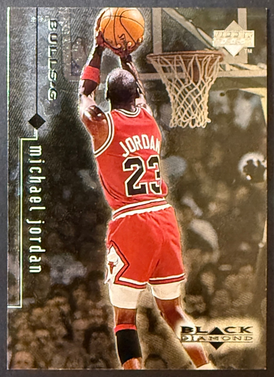 1998-99 Upper Deck Basketball Black Diamond Michael Jordan #7 Chicago Bulls