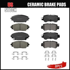Front And Rear Ceramic Brake Pads Set For 2016 2017 2018 Mazda CX-3