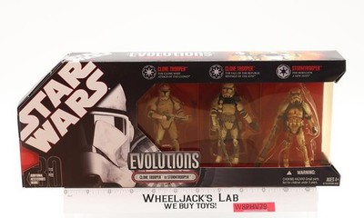 Clone Trooper to Stormtrooper 3 Pack Star Wars Evolutions 2007