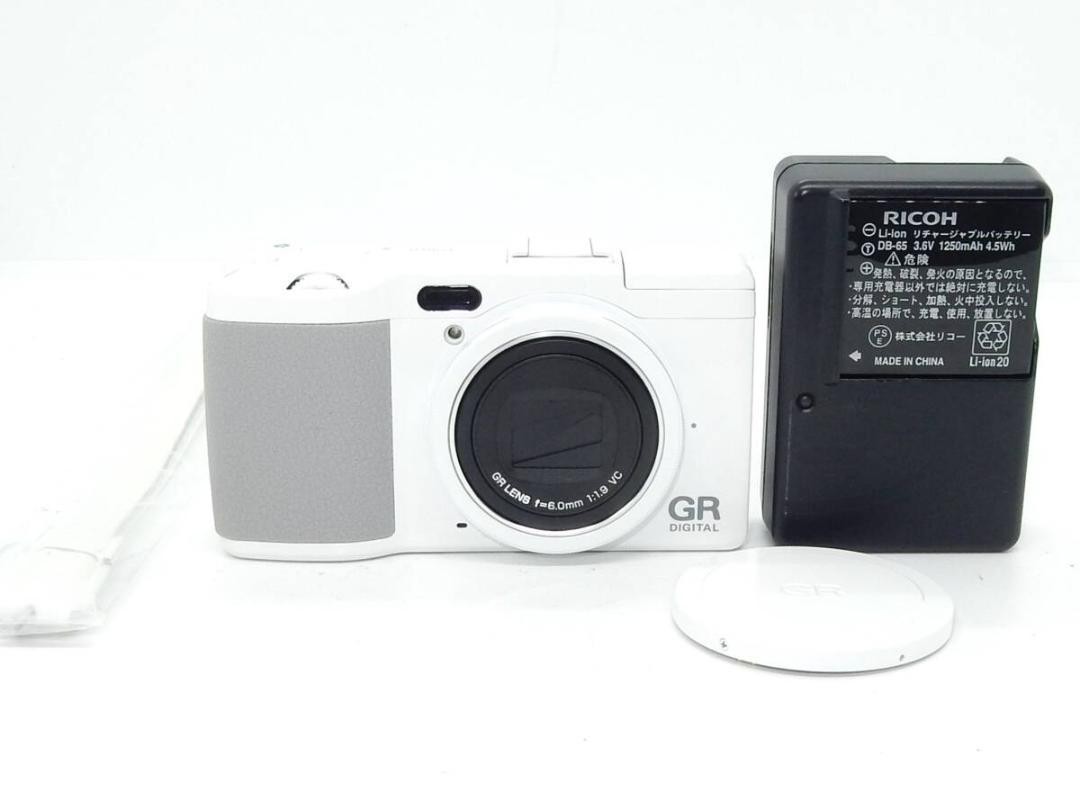 WHITE EDITION] Ricoh GR Digital IV Digital Camera | eBay