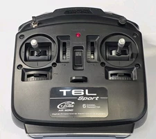 Futaba T6L Sport 2.4GHz Airplane  Radio Transmitter Excellent! 6 Channel RX