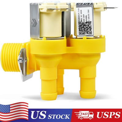 #ad 3 WAY VALVE 240 50 60 US 20L M fits HUEBSCH SQ UNIMAC F8286401P $34.99