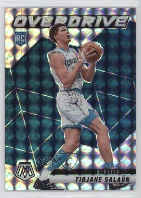 2024-25 Panini Mosaic Overdrive Tidjane Salaun #13 Rookie RC 6o3
